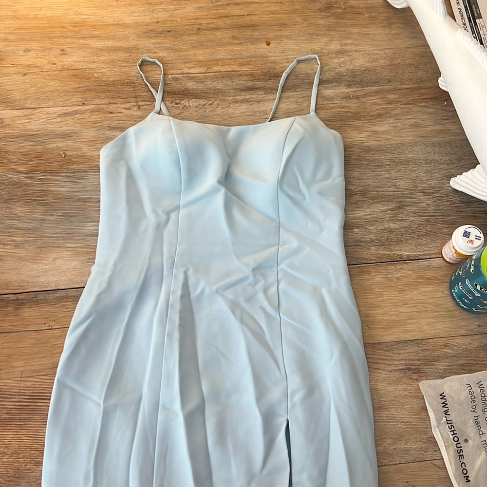 JJ’s House - Sky Blue Bridesmaids Dress - Size 27 waist 34 bust